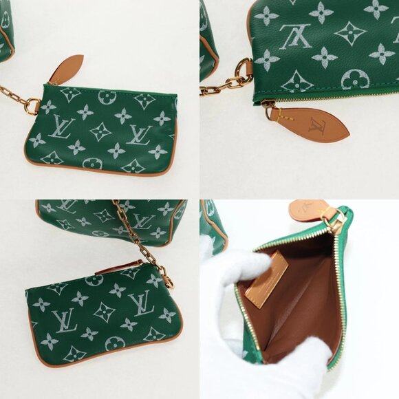 LOUIS VUITTON Monogram Speedy P9 Bandouliere 25 Bag Green M24423 LV Auth 139... - Picture 15 of 15